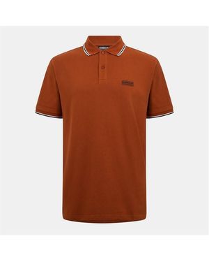 Barbour Evan Polo Shirt - Brown