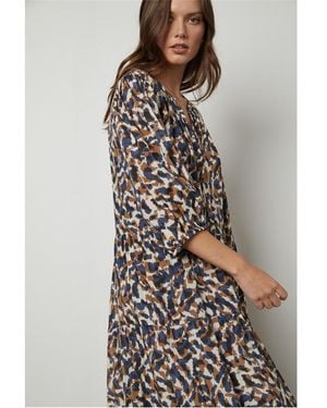 Velvet By Graham & Spencer Shift Dress - Grey