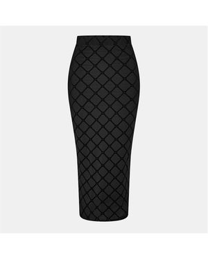 HUGO Maxi Nataris Skirt - Black