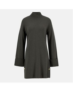 Barbour Lana Knitted Mini Dress - Black