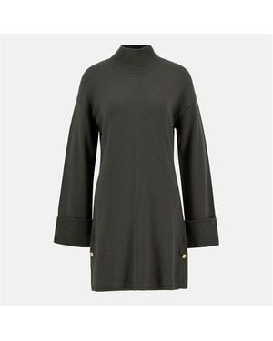 Barbour Lana Knitted Mini Dress - Black