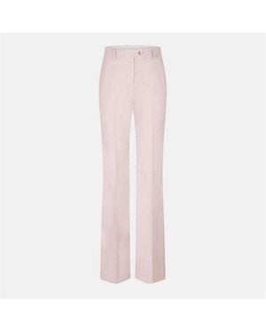 BOSS Terela Straight Leg Trousers - Pink