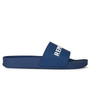 Represent Owners Club Luxury Aesthetics Sliders Sandals - Blue
