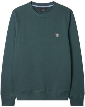 Paul Smith Zebra Crew-Neck Sweatshirt - Yellow