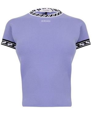 Versace Knt Top Ld64 - Blue
