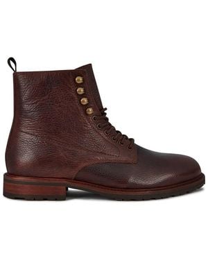 Shoe The Bear Shoe York Lace Lthr Sn09 - Brown