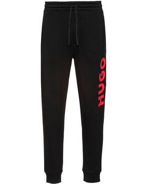 HUGO Dutschi Jersey Joggers - Black