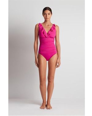 Ralph Lauren Ruffle 1-Piece - Pink