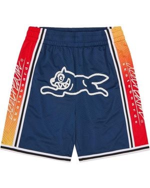 ICECREAM Basketball Woven Tracksuit Shorts - Blue