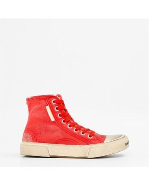 Balenciaga Paris High Tops - Red