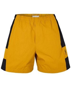 Saint Laurent Cassandre Bermuda Shorts - Yellow