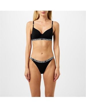 Stella McCartney Ivy Bikini Bottoms - Black