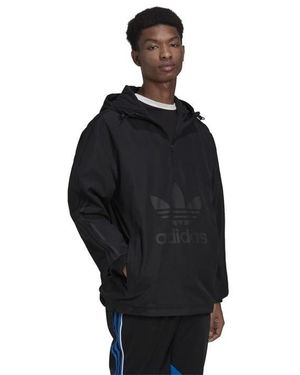 adidas Originals Trefoil Windbreaker Jacket - Black