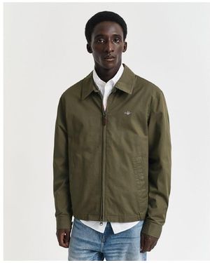 GANT Cotton Windcheater Jacket - Green