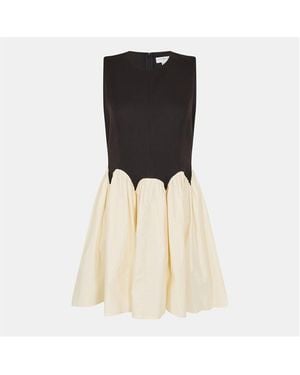 Never Fully Dressed Mini Monika Dress - Grey