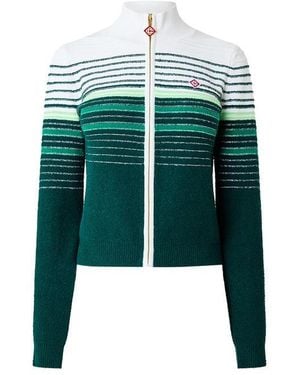 CASABLANCA Casa Boucle Cardi Ld63 - Green