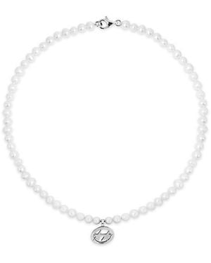 Twojeys Icon Pearl Chain Necklace - Metallic