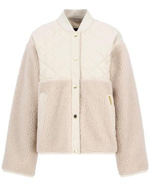 Barbour B.Li Wetheby Flc Jkt Ld61 - Natural