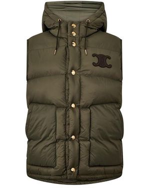 Celine Doud Gilet Ld51 - Green