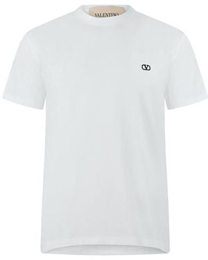 Valentino Val Sig Tee Sn64 - White