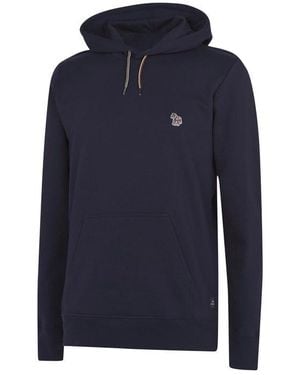 Paul Smith Over-The-Head Hoodie - Blue