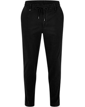 BOSS Kane Slim-Fit Tapered Trousers - Black