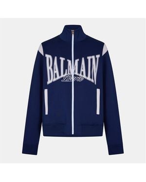 Balmain University Tracksuit Top - Blue