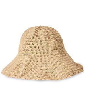 Magda Butrym Crochet Floppy Hat - Natural