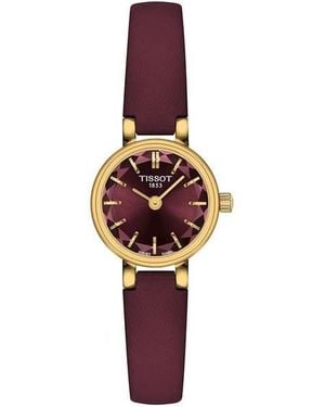 Tissot Lovely Strap Quartz Analogue Watch - Red