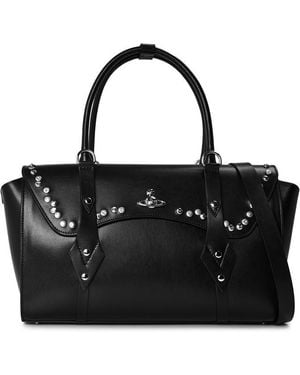Vivienne Westwood Viv Bettina Satchel Ld64 - Black