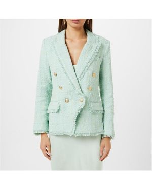 L'Agence Kenzie Structured Blazer - Green
