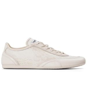 Jimmy Choo Sunny Snkr Low-Top Trainers - White