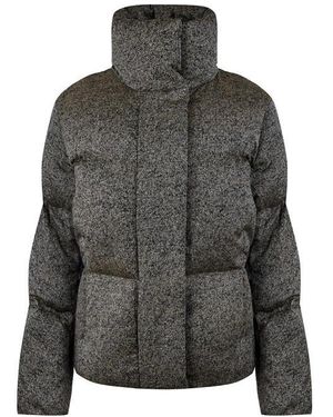 Belstaff Juniper Rds-Certified Down Long Sleeve Water-Resistant Short Puffer Jacket - Grey