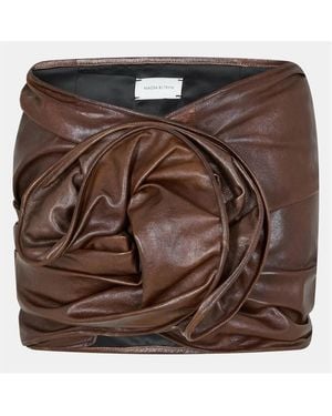 Magda Butrym Magda Lthr 17 Skirt - Brown