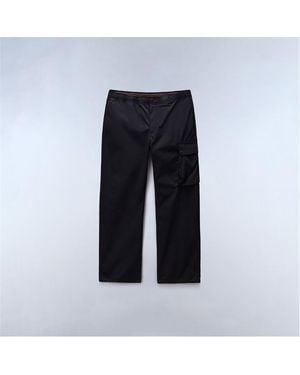 Napapijri Relaxed Fit Cargo Trousers - Black
