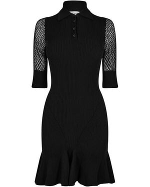 Off-White c/o Virgil Abloh Knitted Mini Dress - Black