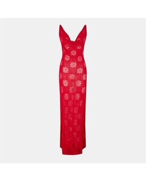 Asta Resort Klara Long Maxi Dress - Red