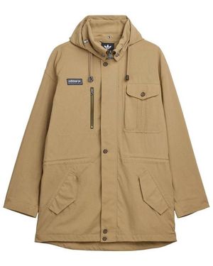 adidas Spzl Longridge Harrington Jacket - Natural