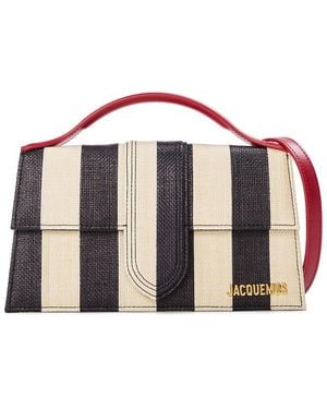 Jacquemus Leather Le Grand Bambino Crossbody Bag - Blue