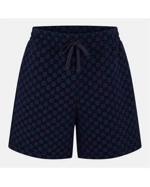 Gucci Ao Gg Shorts Sn54 - Blue