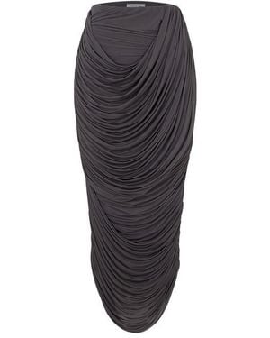 Magda Butrym Midi Skirt - Grey