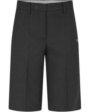 Off-White c/o Virgil Abloh Textured Relaxed Fit Knitted Trousers - Black