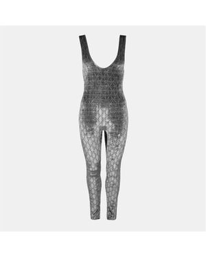 Gucci Designer Tailored Jumpsuit - Grey