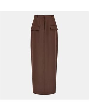 Odd Muse Maxi Skirt - Brown