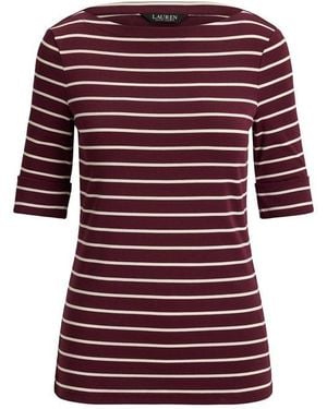 Ralph Lauren Judy Long Sleeve T-Shirt - Red