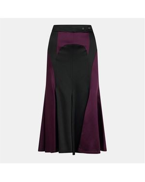 Off-White c/o Virgil Abloh Minimalist Midi Skirt - Brown