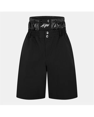 Moncler X A$Ap Rocky Logo Print Shorts - Black