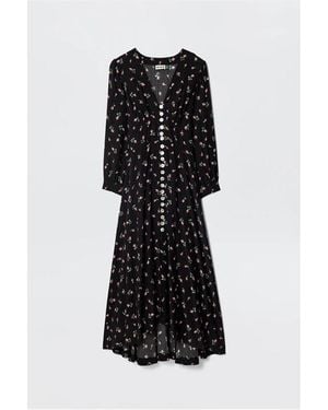 RIXO London Avalyn Boho Dress - Black