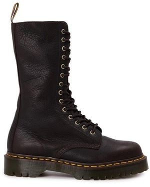 Dr. Martens Bex 14 Eye Flat Ankle Boot - Black