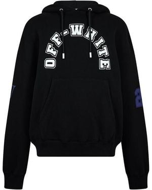 Off-White c/o Virgil Abloh Off Football Hoodie - Black